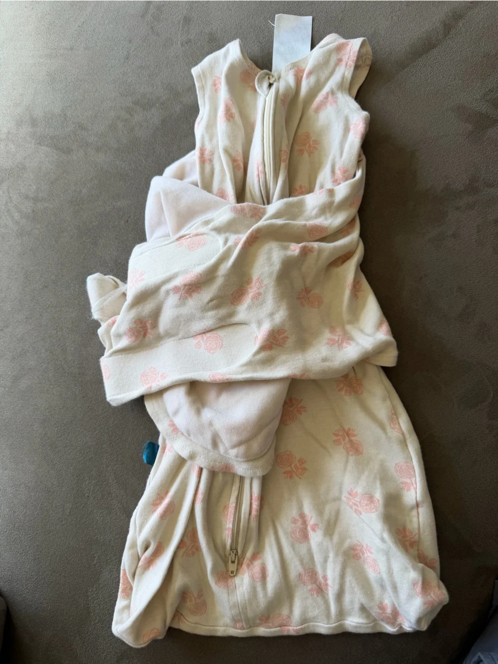 Halo Pink Floral Sleep Sack and Swaddle Set
